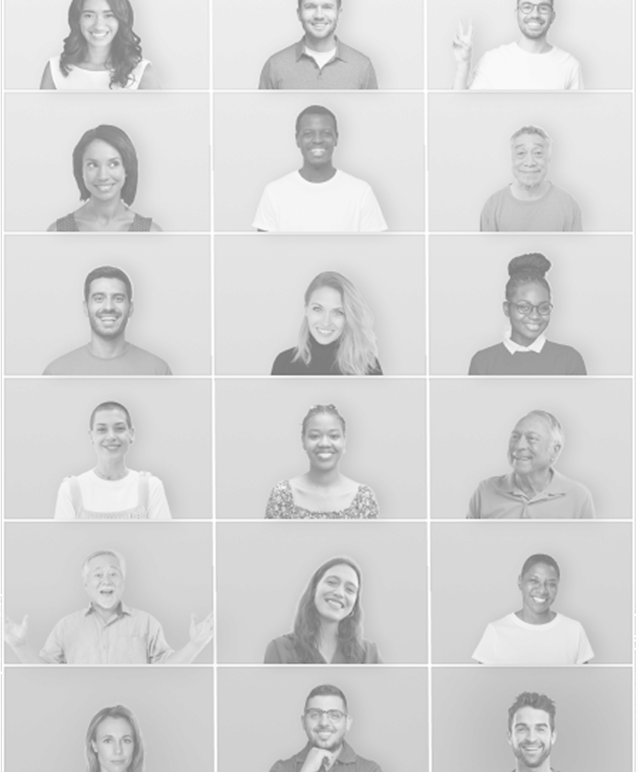 People collage