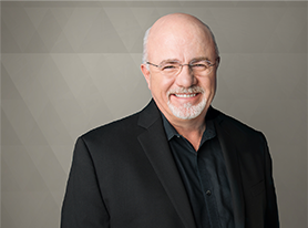 Headshot of Dave Ramsey wearing a black suit - Zander Insurance